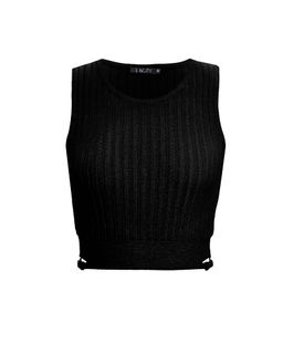 Укороченный топ с декоративными пряжками - Incity фото 4