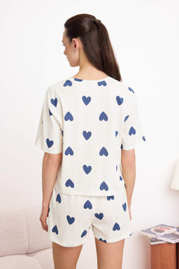 Trendyolmilla Pembe %100 Pamuklu Kalpli Sortlu Orme Pijama Tak?m? THMSS24PT00029 фото 24