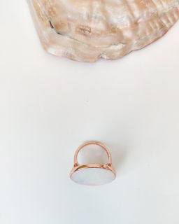 Кольцо с натуральным перламутром - Vel vett фото 9