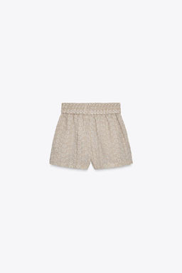 PERFORATED EMBROIDERY BERMUDA SHORTS - Zara фото 6