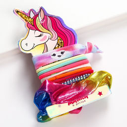 Резинки для волос «Рог», 10 шт., Минни и Единорог