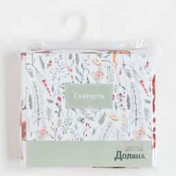 Скатерть «Доляна. Летние цветы», 145×220 см, 100% п/э