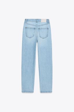 Z.01 MOM FIT COMFORT HIGH-WAIST JEANS - Zara фото 22