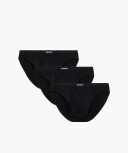 ATLANTIC 3BMP-322 Трусы спорт Basic - набор 3 шт. черный