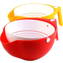 RE627 Дуршлаг с миской 2 в 1 с ручкой (х20) - Mayer&boch фото 2