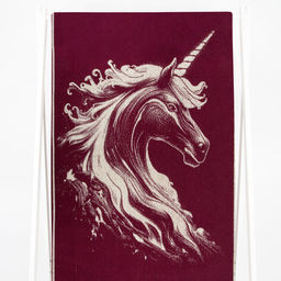 Полотенце махровое 6с102.411ж1 Огненный единорог(кр.дерево1) 67х150см