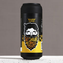 Гель для душа пиво HARD LINE, 400 мл, аромат чёрного перца