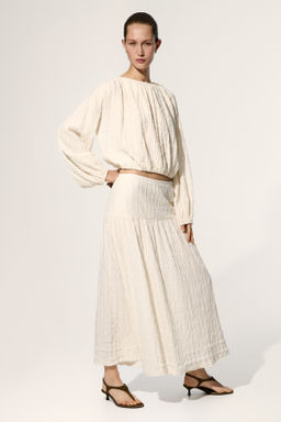 Top con mangas globo - H&m фото 6
