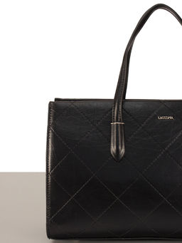 LACCOMA сумка WJD6650-черный эко кожа хлопок фото 7