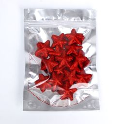 Фигурка для поделок и декора «Звезда», набор 15 шт., размер 1 шт.: 3.5×3.5×2 см, цвет красный