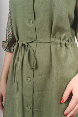 Платье  100% лен