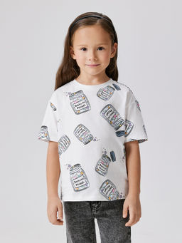 ACOOLA / Футболка детская для девочек illion белый