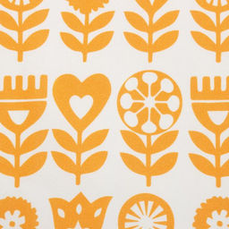 Дорожка на стол Этель Yellow garden 40?149 см, 100% хлопок, саржа 190 г/м?, белая/жёлтая