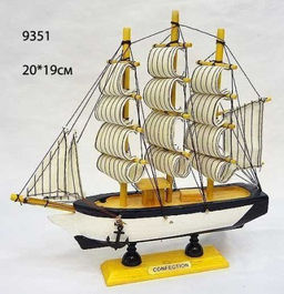 Макет парусного корабля 20х19 см / 9351 /уп 96/ - Галеонтрейд фото 2