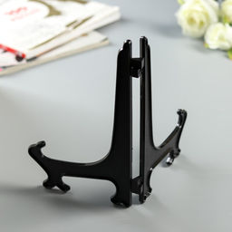 Цена за 4 шт. Подставка для тарелок Ana, d=25-30 см, чёрная, 25 см