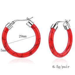 Серьги с замком кольцо арт. 13 1511 (id 267081) - Rada фото 4