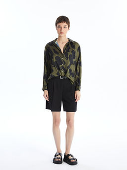 Блузка женская Desenli Oversize Saten
