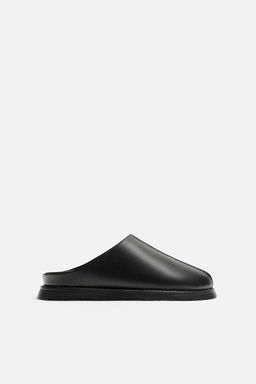 LEATHER CLOGS - Zara фото 3