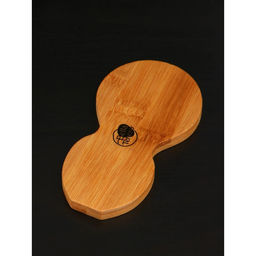 Набор для специй BellaTenero «Витамины», солонка 60 мл, перечница, 60 мл, на бамбуковой подставке, фарфор, белый