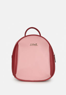 Рюкзак Модель №1466 | кожзам | зернистая | красный розовый | Р831-9 | 32327