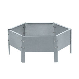 Клумба оцинкованная, d=60 см, высота бортика 15 см, Greengo фото 9