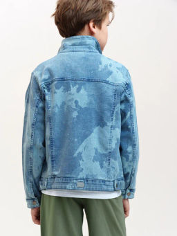 PlayToday / Куртка текстильная джинсовая для мальчиков  фото 3