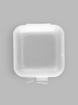 Бокс для хранения мелочей, 3.5×3.5×1.8 см, пластиковый, прозрачный