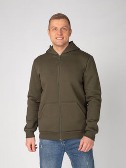 Толстовка мужская футер 3-х нитка начес пенье БАРС ХАКИ - Домтрик фото 7