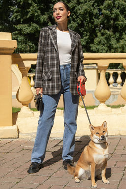 Пальто-пиджак Чендлер (бежевый) Б14157-7М - Lt collection фото 16