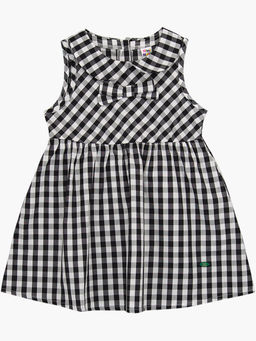 Платье в клетку UD 3288 черный