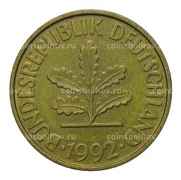 10 пфеннигов 1992 года A Германия