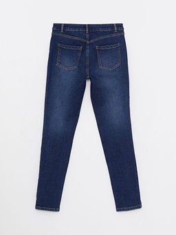 Slim Fit K?z ?ocuk Jean Pantolon