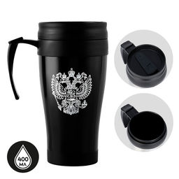 Термокружка, 400 мл, Герб, 12.5?17 см
