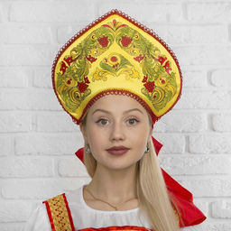 Кокошник Рябиновые гроздья