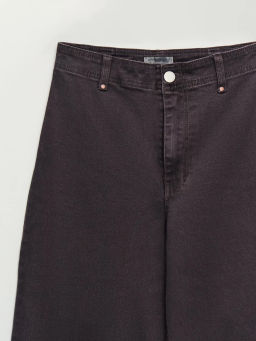 Джинсы укороченные с высокой посадкой ZR2604092324-27 / Zarina