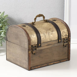 Шкатулка для украшений «Сундук. Делфина», дерево, 20×15×15.5 см