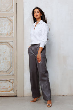 Брюки из экокожи 272-1