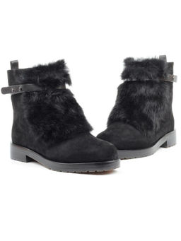 04-899E-2Y1 8J26M Ботинки зимние женские (натуральная замша, натуральный мех)