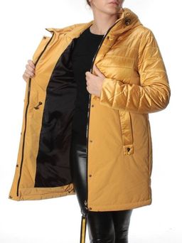 BM-807 YELLOW Куртка демисезонная женская АЛИСА (100 гр. синтепон) - Фабричный китай фото 10
