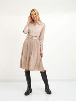 платье розовое с поясом - Glenfield фото 4