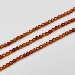Бусины для украшений из Граната "Спессартин" (130 бусин)