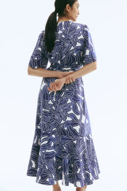 Vestido estampado de sarga - H&m фото 4