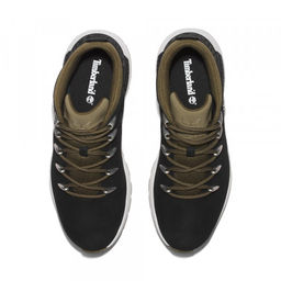 Мужские ботинки Timberland Sprint Trekker Mid Leather черные  фото 4