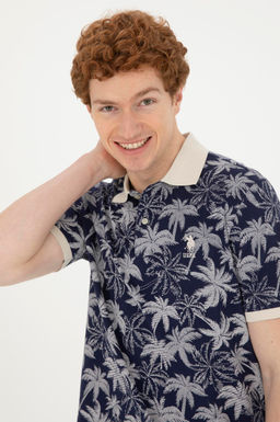 Мужская темно-синяя футболка - U.s. polo assn фото 2