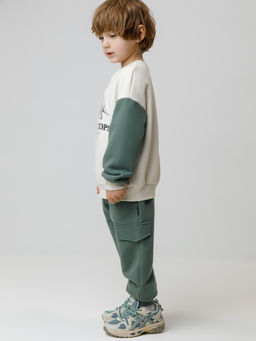 КР 302851/светло-бежевый 0783 к606 джемпер (свитшот) для мал