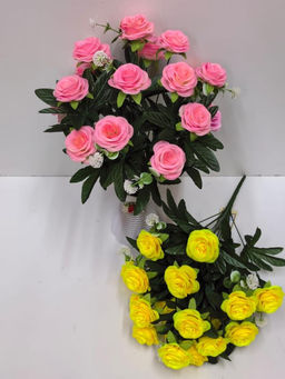 Розы, букет 18 голов, высота 50cm - Buro фото 4