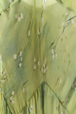 LONG DRESS WITH FLORAL PRINT - Zara фото 12