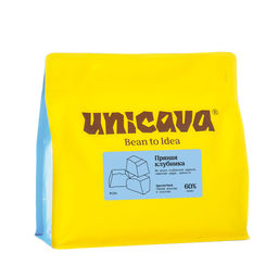 Пряная клубника, тёмный шоколад 60 %