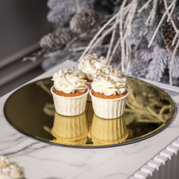 БЛЮДО СЕРВИРОВОЧНОЕ GOLDEN MIRROR 30 СМ