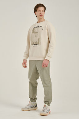 Свитшот Бежевый ROOFTOP COURT Sweatshirt - Anta фото 7